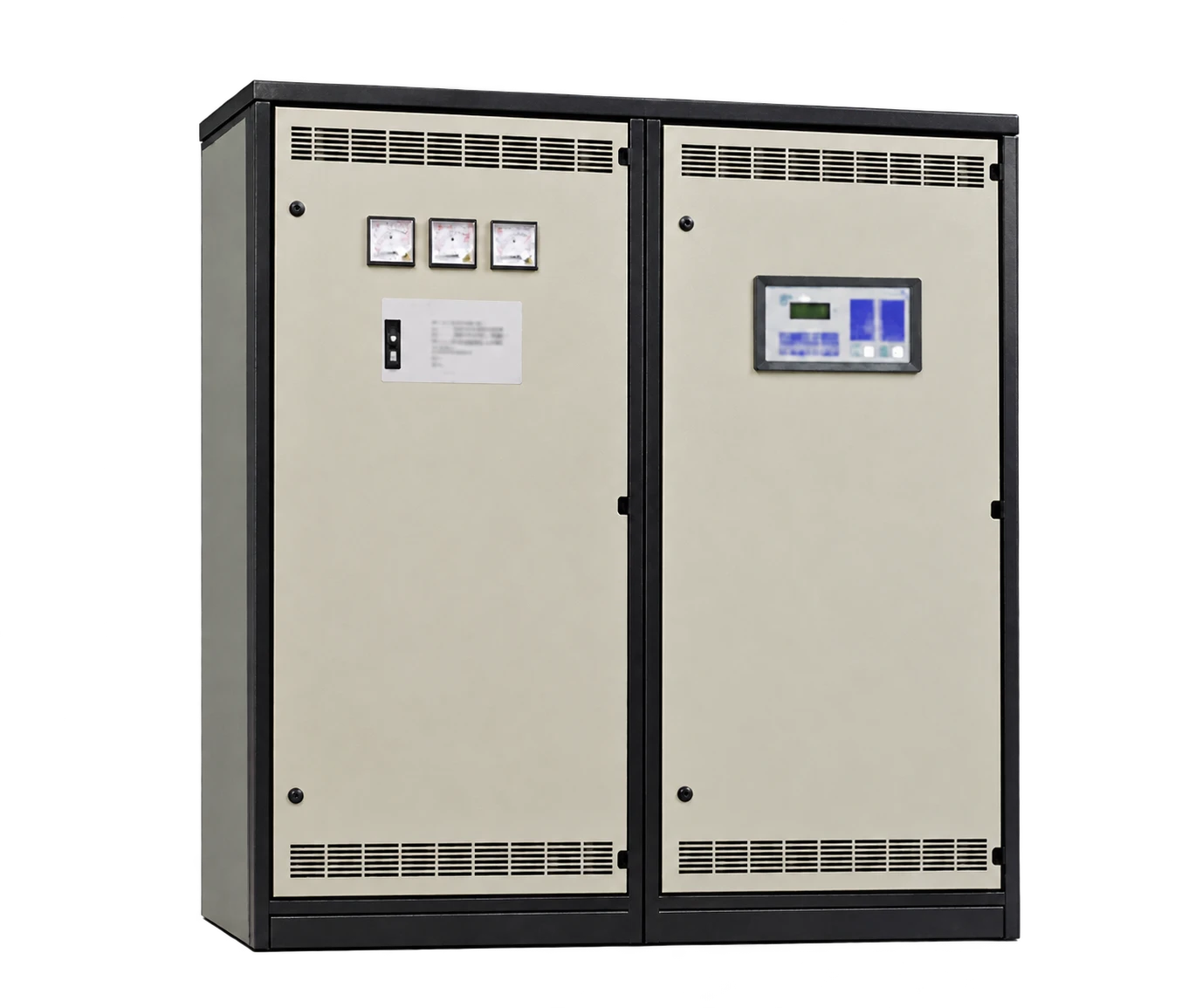 BSV-Anlage für 230 V AC und 24 V DC, Doppelschrank