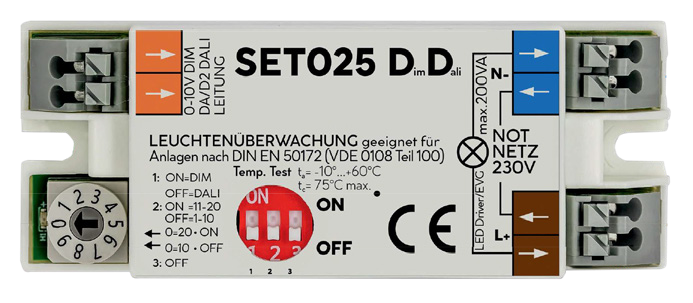 SET025 DimDali – Produktansicht